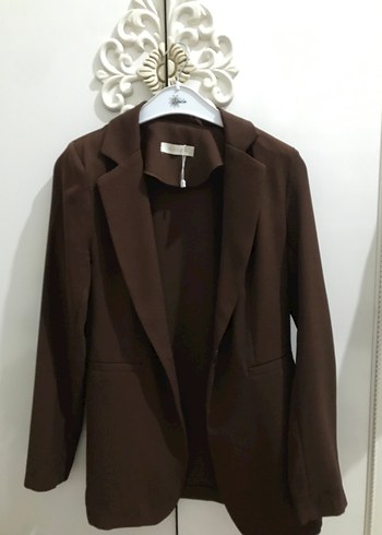 Kahverengi Blazer Ceket