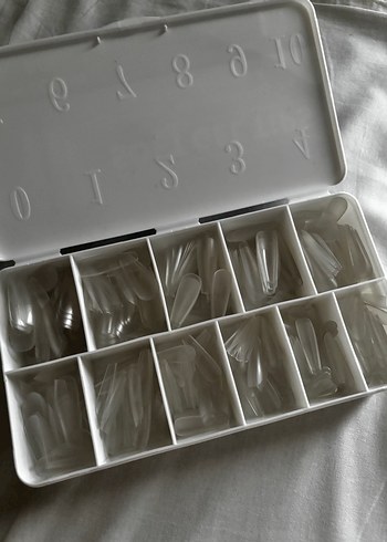 Misyul Soft Gel Tips - Medium Coffin 550'li Kutu - Görsel 2