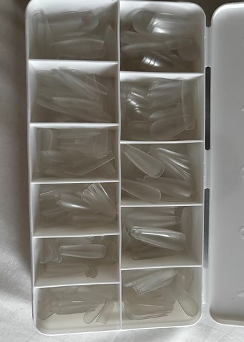 Misyul Soft Gel Tips - Medium Coffin 550'li Kutu - Görsel 3