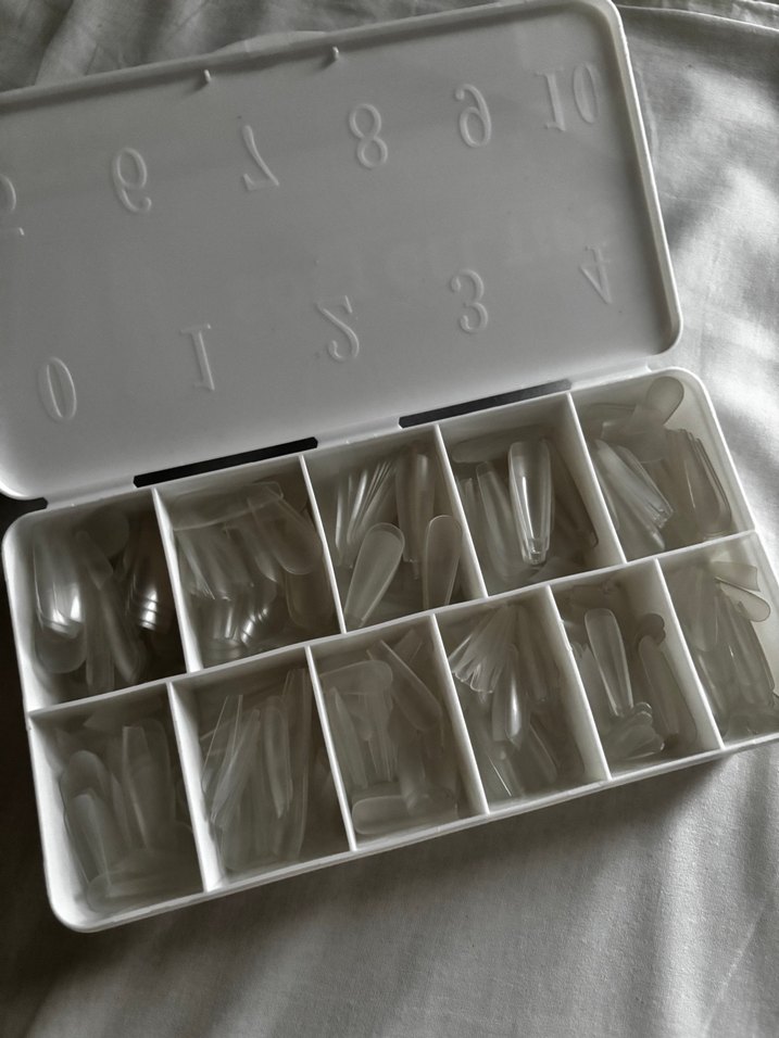 Misyul Soft Gel Tips - Medium Coffin 550'li Kutu - Görsel 2