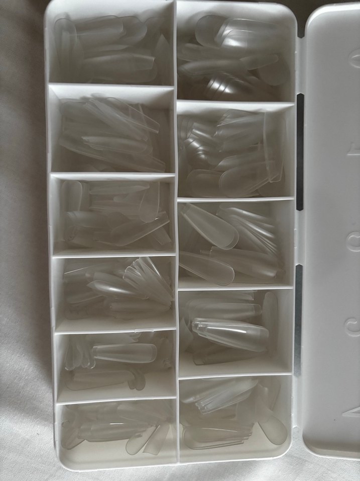 Misyul Soft Gel Tips - Medium Coffin 550'li Kutu - Görsel 3