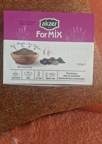 Akzer ForMix Bitki Karışımlı Toz Çay 150g - Görsel 4