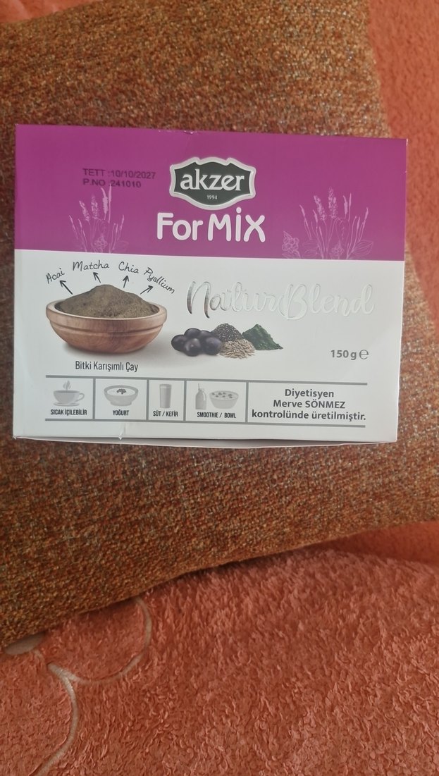 Akzer ForMix Bitki Karışımlı Toz Çay 150g - Görsel 4