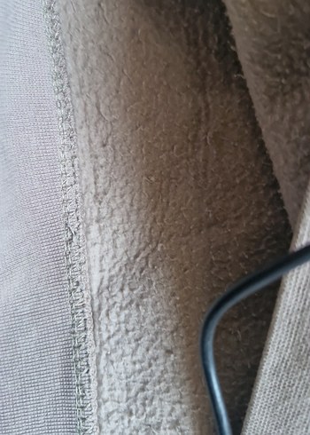 Bej Kadın Bisiklet Yaka Baskılı Sweatshirt - Görsel 4