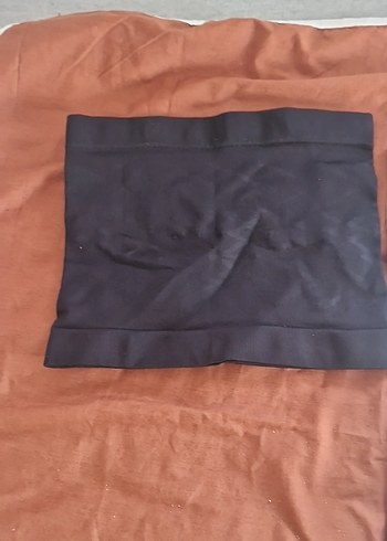 Düz Bej Mini Hamile Şortu korse - Görsel 8