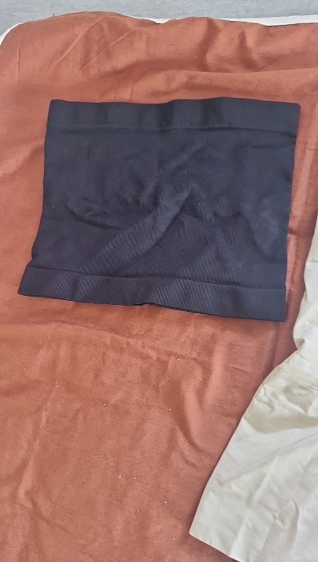 Düz Bej Mini Hamile Şortu korse - Görsel 4