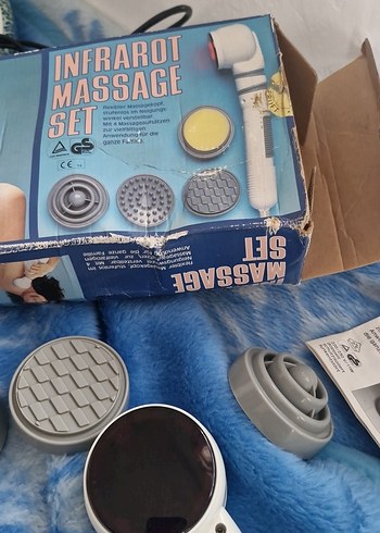 Gri Beyaz İnfrarot Masaj Seti - Görsel 6