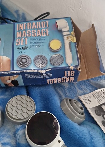 Gri Beyaz İnfrarot Masaj Seti - Görsel 9