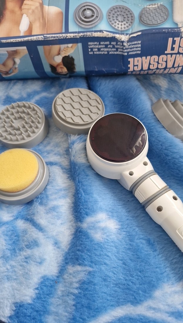 Gri Beyaz İnfrarot Masaj Seti - Görsel 3