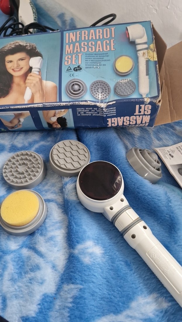 Gri Beyaz İnfrarot Masaj Seti - Görsel 2