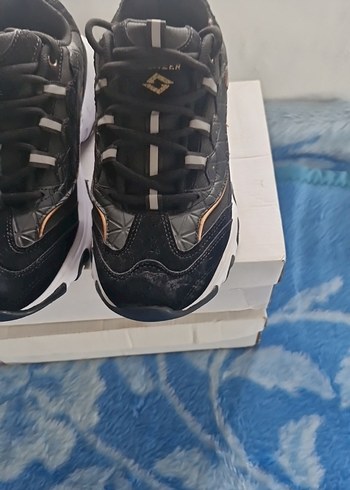 Yılan Desenli Siyah Spor Stiletto Sneaker - Görsel 6