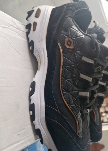 Yılan Desenli Siyah Spor Stiletto Sneaker - Görsel 4