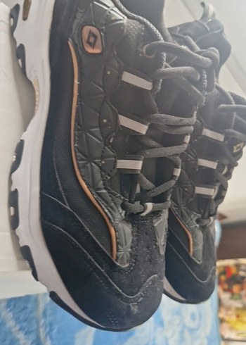 Yılan Desenli Siyah Spor Stiletto Sneaker - Görsel 15