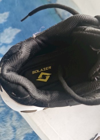 Yılan Desenli Siyah Spor Stiletto Sneaker - Görsel 11