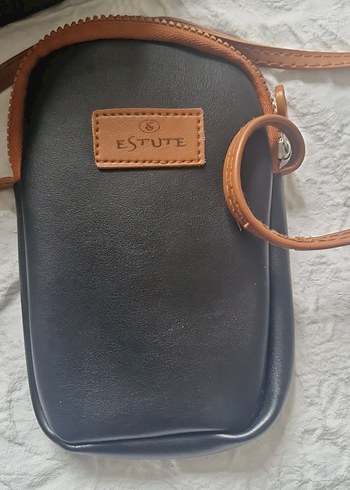 Siyah Deri Tokalı Kadın Çanta Seti - Görsel 13