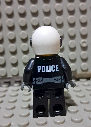 Fisher Price LEGO Gri Polis Figürü