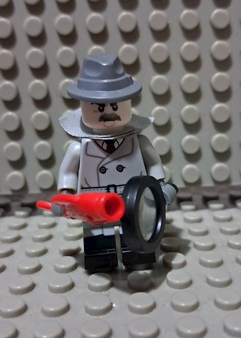 Gri Şapkalı Dedektif Lego Figürü