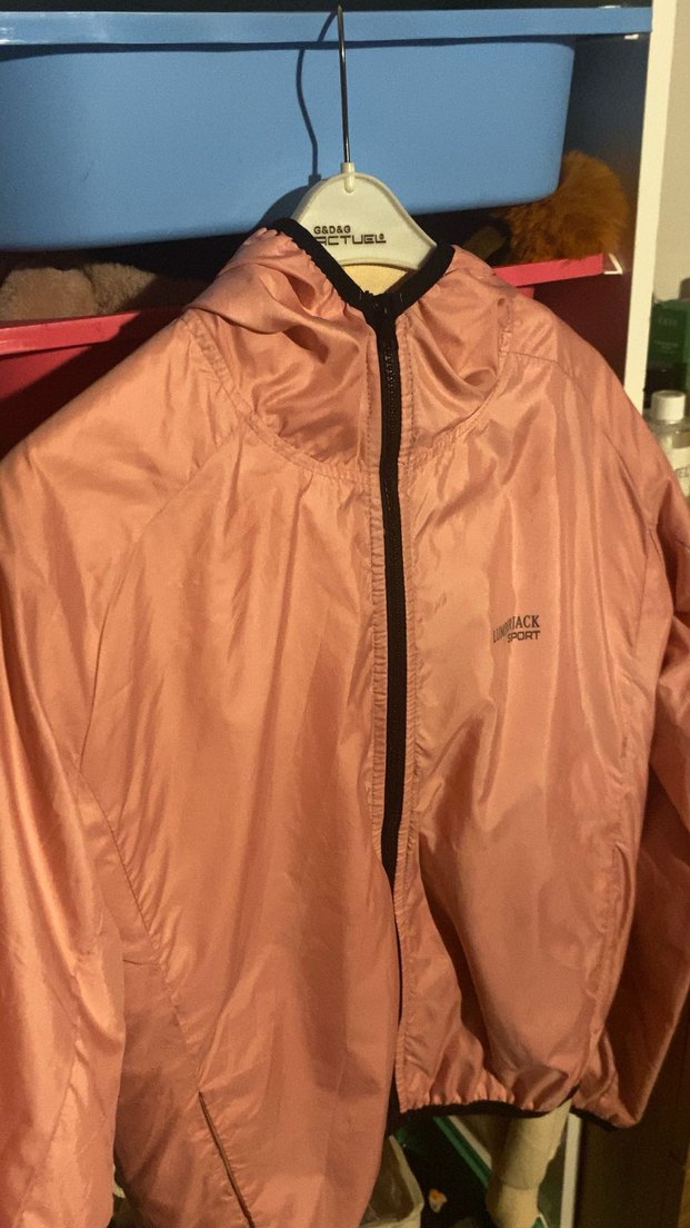 Pembe Kapüşonlu Fermuarlı Kadın Ceket - Görsel 2