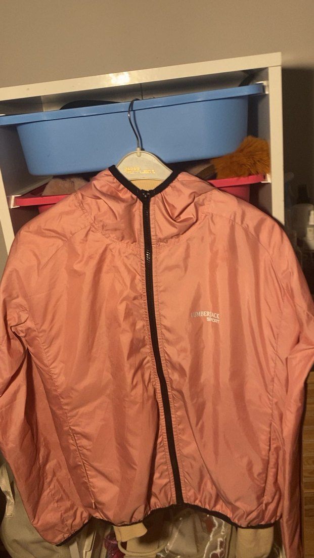 Pembe Kapüşonlu Fermuarlı Kadın Ceket - Görsel 3