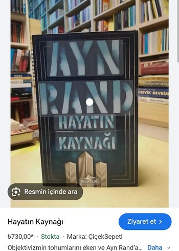  Beden Renk Ayn Rand KİTAP