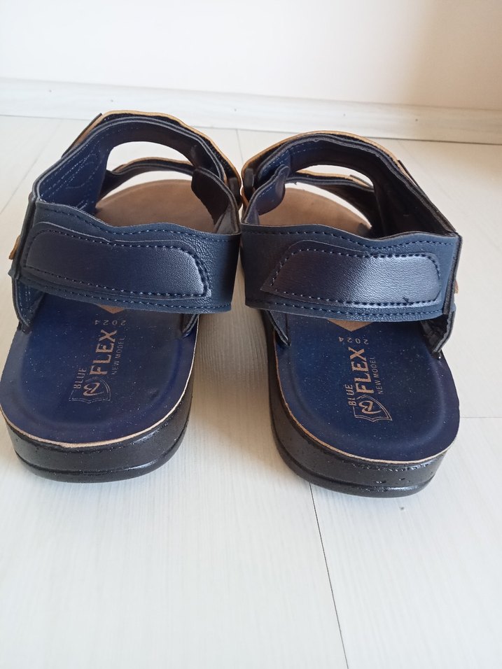 Kahverengi Erkek Sandalet - Görsel 3