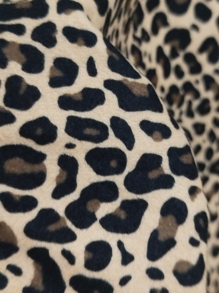 Leopar Desenli Uzun Kadın Etek - Görsel 4