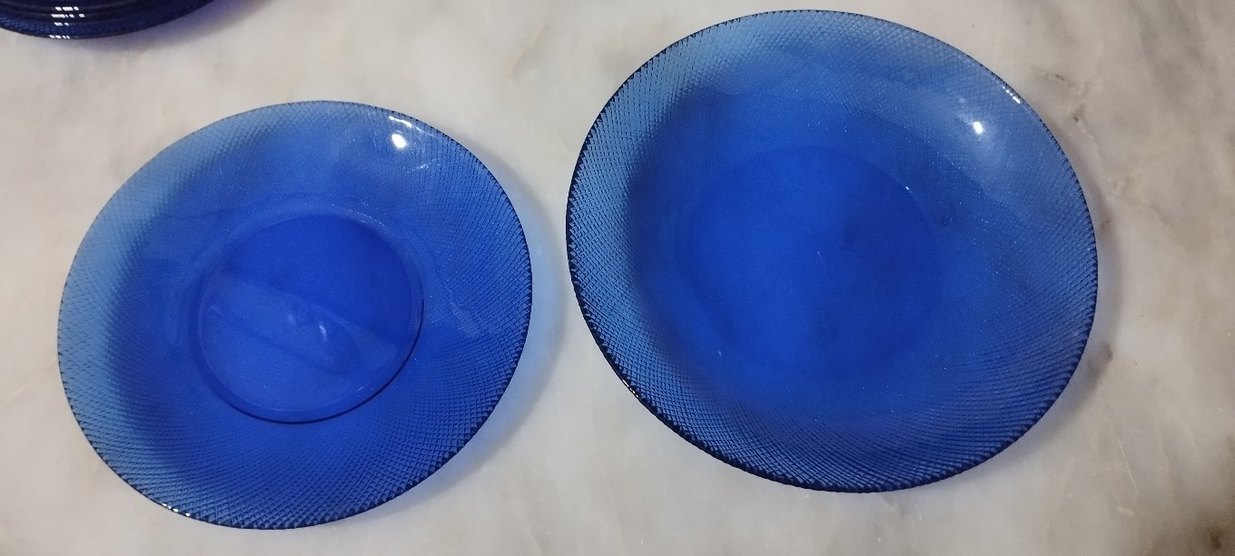 6 adet tatlı 6 adet yemek tabağı mevcut - Görsel 3