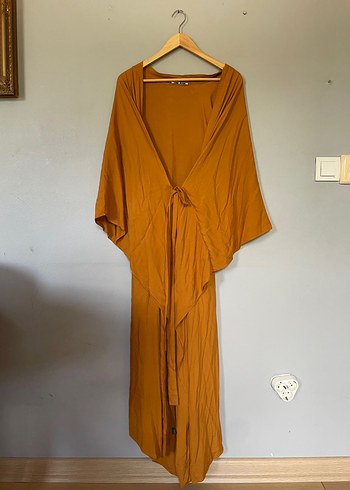 Beauty Omelette Bağlamalı Kimono - Görsel 6