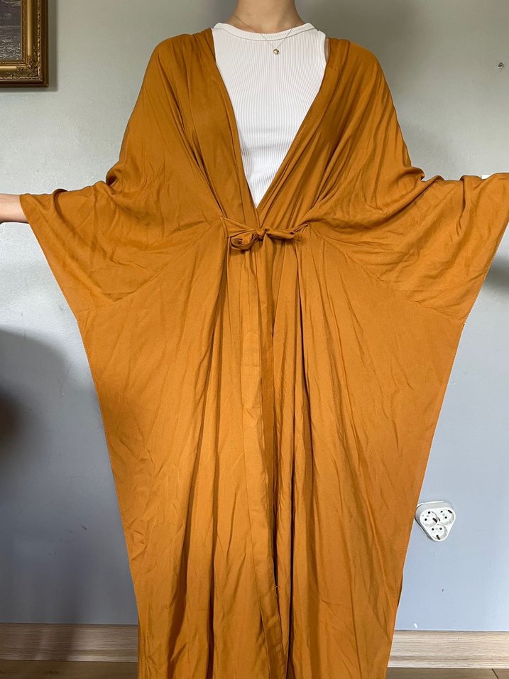 Beauty Omelette Bağlamalı Kimono - Görsel 2