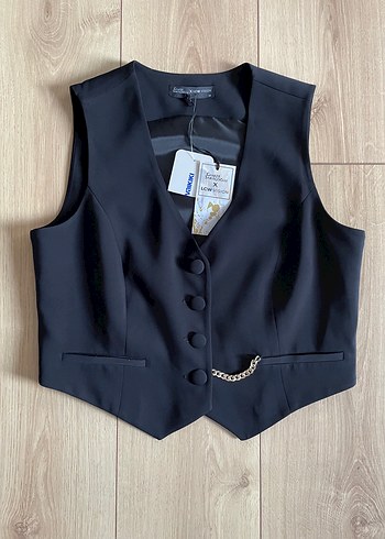 Zincir Detaylı Yelek - Görsel 3