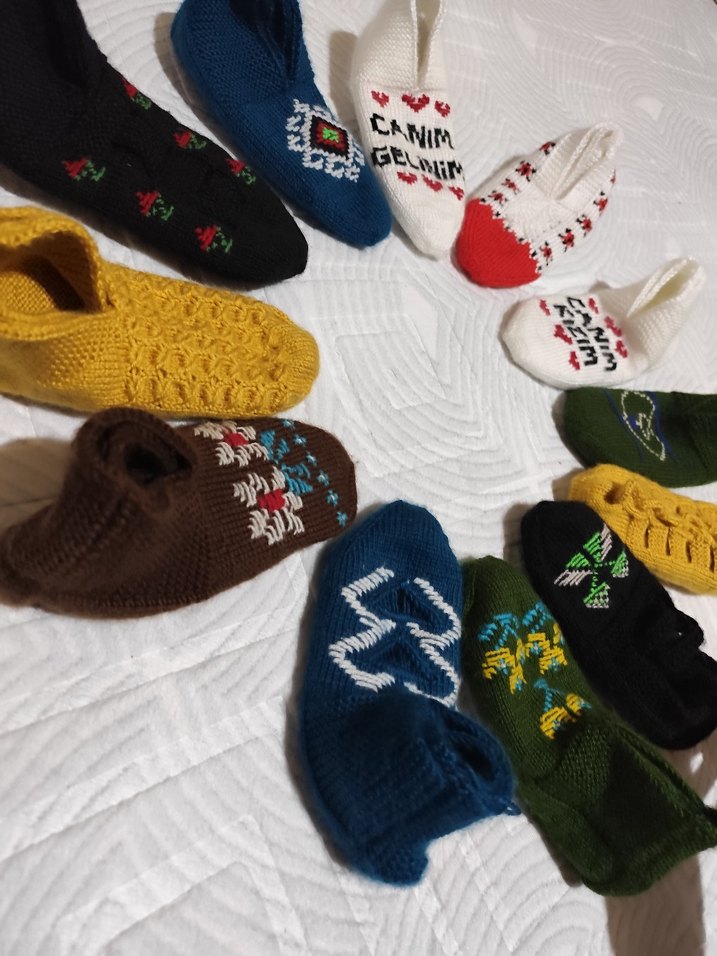 5 şiş el yapımı patik - Görsel 2