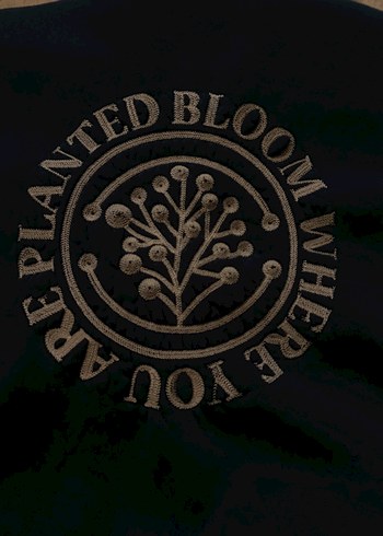 Mavi Oversize Ünisex Sweatshirt - Görsel 3