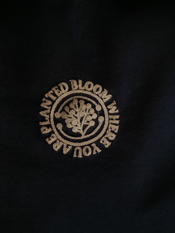 Mavi Oversize Ünisex Sweatshirt - Görsel 4