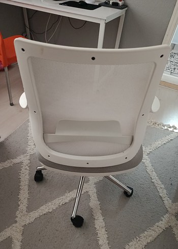 beyaz ofis sandalyesi koltuğu - Görsel 2