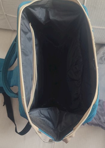 Mavi Baskılı Bebek Çantası - Görsel 6