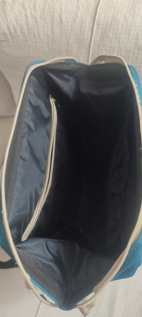 Mavi Baskılı Bebek Çantası - Görsel 5