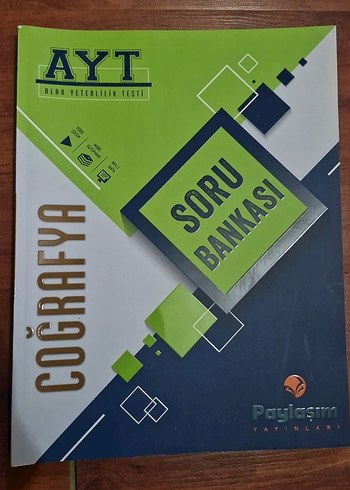AYT Coğrafya Soru Bankası - Paylaşım Yayınları