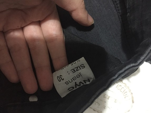 30 Beden siyah Renk Yüksek bel pantalon