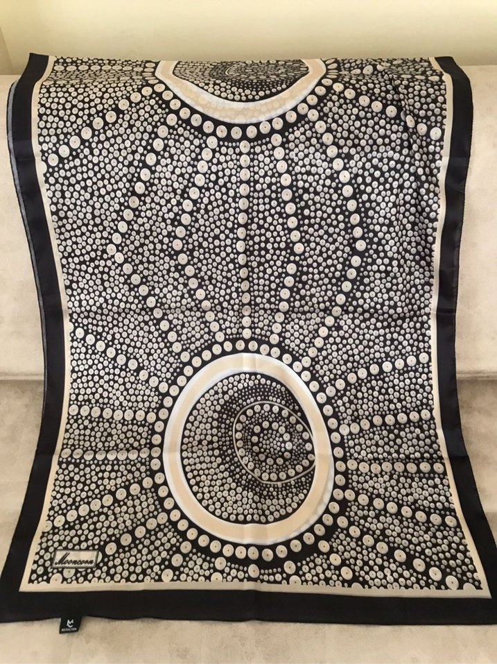 Mooncorn Anka Koleksiyonu Beliz Desen Şal - Görsel 2