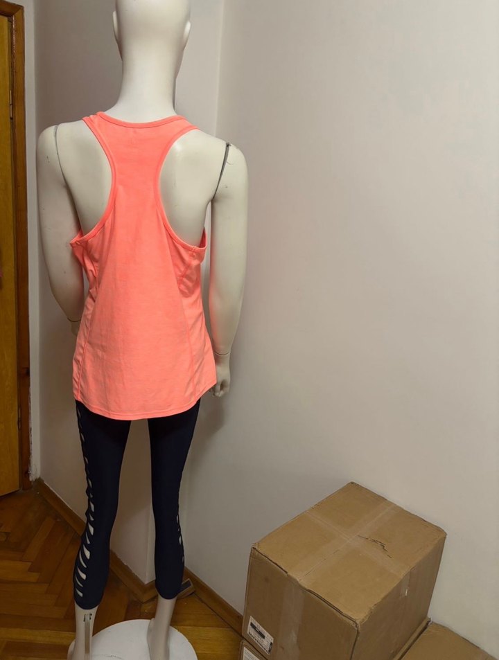 Reflex  lacivert spor kapri tayt - Görsel 4