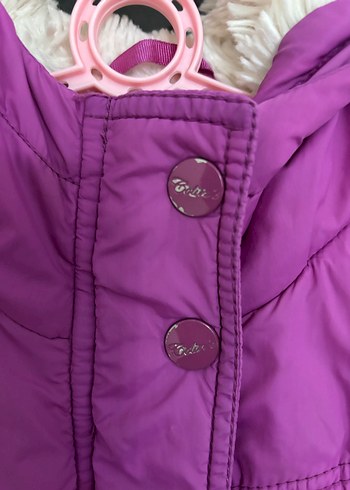 Colin's marka Mor Kapüşonlu Kız çocuk Yeleği xs - Görsel 5