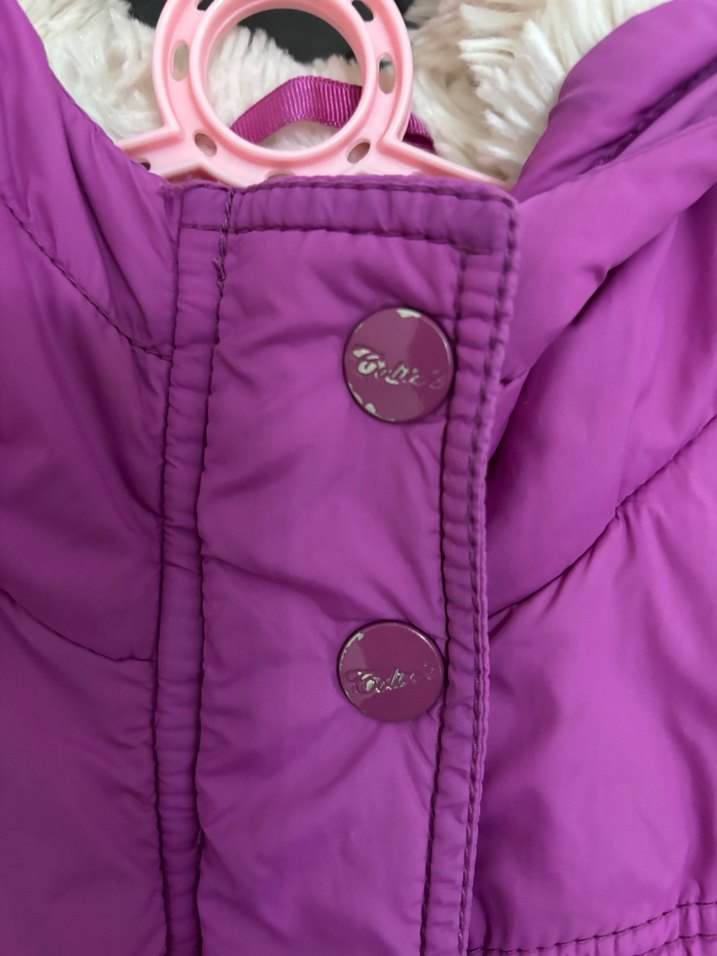 Colin's marka Mor Kapüşonlu Kız çocuk Yeleği xs - Görsel 5