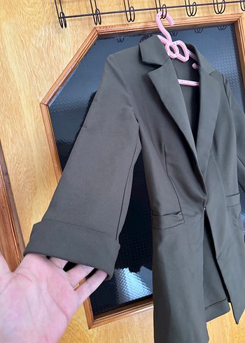 Jument marka haki kadın blazer ceket xs - Görsel 4