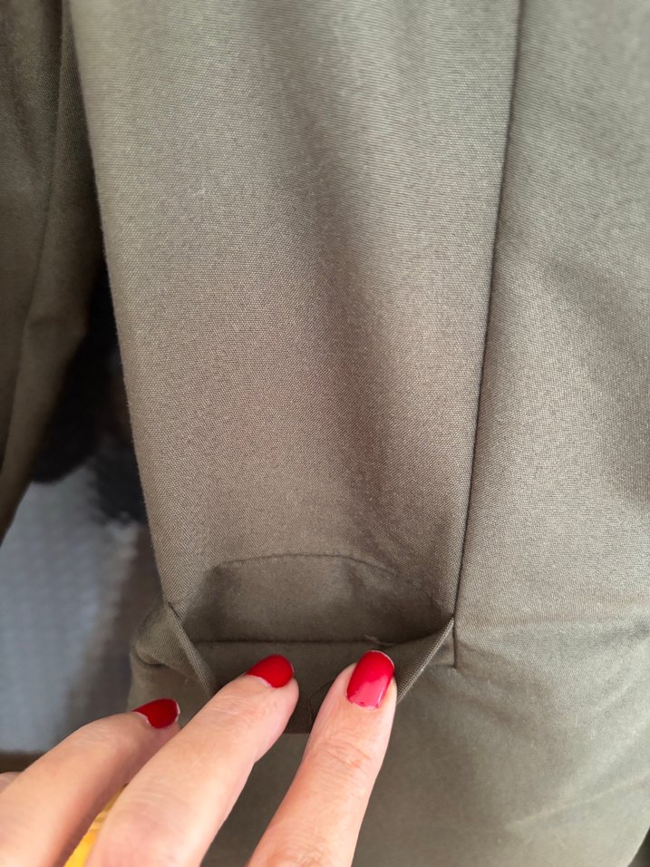 Jument marka haki kadın blazer ceket xs - Görsel 3