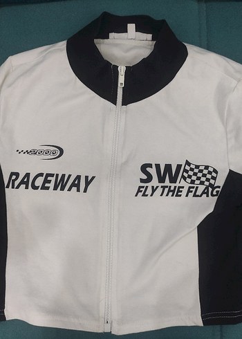 Fermuarlı Crop top - Görsel 2