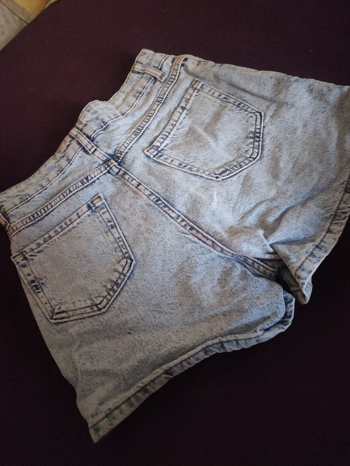 Denim Şort - Görsel 2