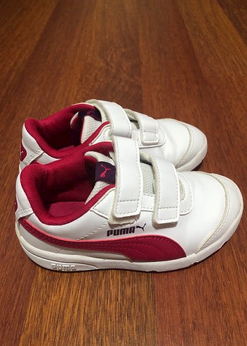 Puma Kız Çocuk Beyaz Puma Spor Ayakkabı
