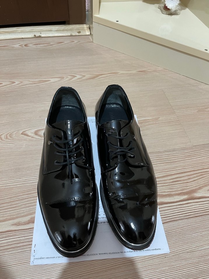 Erkek  Siyah Klasik Ayakkabı - Görsel 2