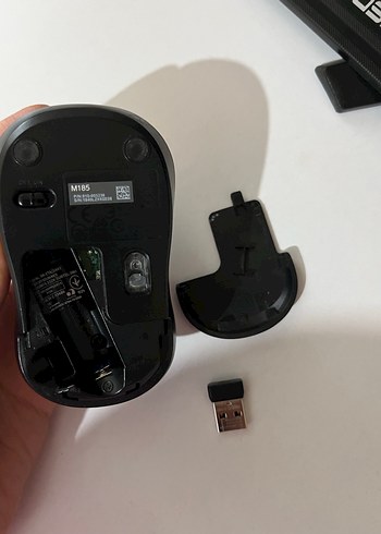 Logitech Mavi Siyah Kablosuz Mouse - Görsel 2