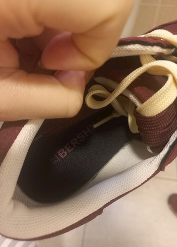 bordo Spor Ayakkabı - Görsel 2